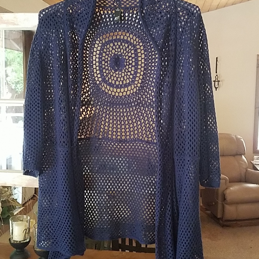 Crochet cardigan